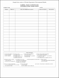 Track your everyday tasks, your meals, your workouts/fitness. First Aid Log Sheet Template The Y Guide