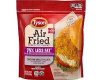How do you cook Tyson fully cooked chicken breast in the air fryer?