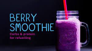 food for gymnasts the berry smoothie