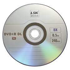 Amazon.com: DVD+R DL Double Layer 8X 8.5GB 240min Video – LSK Media Logo  Top, 50 Pack in Spindle | Blank DVDs for Burning Video | DVD Discs Blank |  Recordable DVDs : Electronics