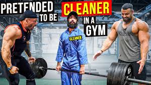 a cleaner anatoly gym prank