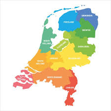 Daraus ergibt sich, dass 585 quadratkilometer aus wasser besteht. Niederlande Karte Der Provinzen Vektorgrafik Lizenzfreie Grafiken C Pyty 430858874 Depositphotos