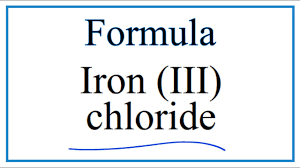 the formula for iron iii chloride