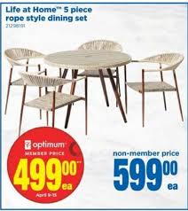 Rope Style Dining Set