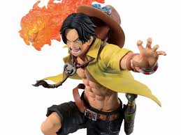 One piece portgas d ace cosplay accessory necklace fire fist wooden beads gift. One Piece Ichibansho Portgas D Ace Dynamism Of Ha Figure