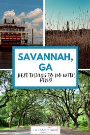 fun things to do with kids in savannah