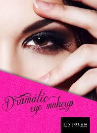 dramatic eye makeup glam and fab
