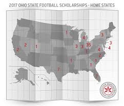 Ohio States 2017 Football Roster By State Ohio State