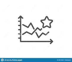 Ranking Star Line Icon Stars Rating Sign Best Stats Rank