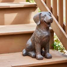 Golden Retriever Garden Statue