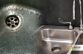 deep clean kitchen sink how to clean