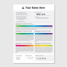 While it's true that in 2021 you tend to see less chronological resumes out there, the fact is your resume format choice should depend more on your experience . Professional Cv Resume Color Template Design For A Creative Person Vector Minimalist Editorial Photography Illustration Of Background Icon 140084737