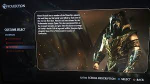 Character cards codes · scorpion · android : Mortal Kombat X To Include Unlockable Injustice Costume For Scorpion More Attack Of The Fanboy