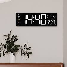 Large Digital Wall Clock Clock Led