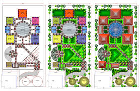 Garden and plant palette in autocad cad download 1 97. Landscaping Design Of Garden Dwg File Cadbull
