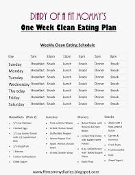 14 Day Clean Eating Meal Plan For The Whole Family Pinterest
