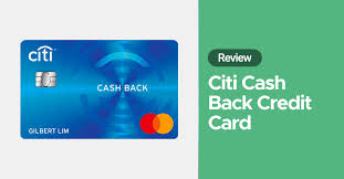 citi cash back credit card review up
