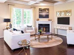 Corner Fireplace Living Room