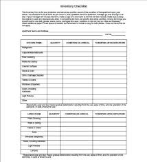 Inventory Check Sheet Template Inventory Sheet Templates