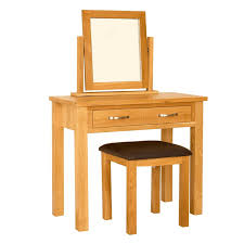 oak dressing table set bedroom stool