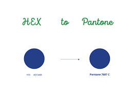 convert hex to pantone color code