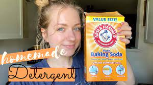 homemade laundry detergent with baking