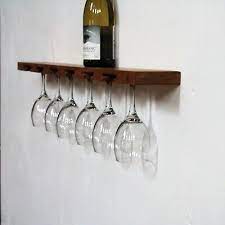 Floating Shelf For Home Bar Bottle Wine