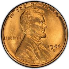 1944 Lincoln Wheat Pennies Values And Prices Past Sales