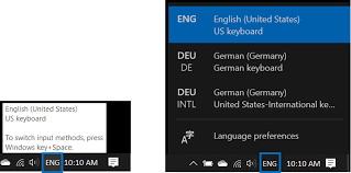 After trying pretty much every key on the keyboard in all combinations, i realised there was no key combination that would do this directly. Changing Your Keyboard Language And Layout In Windows 10 Step By Step Ionos