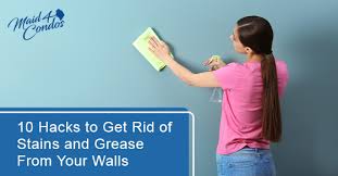 Stains And Grease From Your Walls