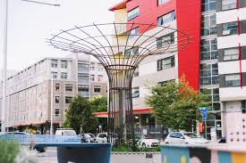 new street furniture turns city centre