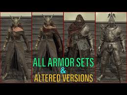 Elden Ring - All Armor Sets And Altered Versions SHOWCASE + Timestamps -  YouTube