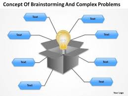 Organization Chart Template Concept Of Brainstormingand