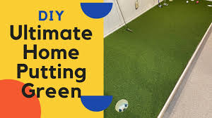 ultimate diy home putting green