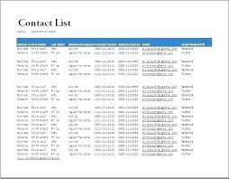 Excel Email List Template Trituradora Co