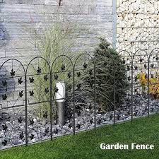 No Dig Metal Garden Decorative Fencing
