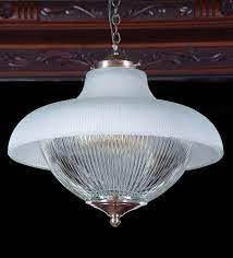 art deco ceiling light fluted shade