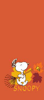 Snoopy Autumn Wallpaper - iXpap