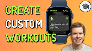 custom workout on apple watch