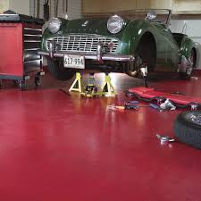 garage floor by applying epoxy diy