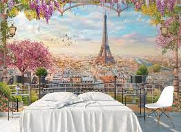 Paris Eiffel Tower Wallpaper Modern