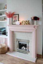 diy fireplace in a ed home with b q