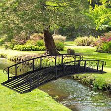 8 039 Metal Bridge Garden Decorative