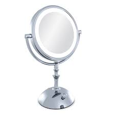 Professional Makeup Mirror With Light 8 Inch Led Compact