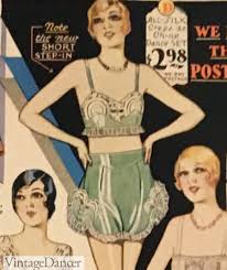1920s history underwear slip