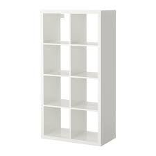 What kind of wood is a white bookcase made of? Ikea Kallax Bookcase Shelving Unit Display High Gloss White Shelf Walmart Com Walmart Com