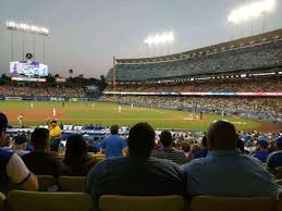 Dodger Stadium Section 19fd Home Of Los Angeles Dodgers