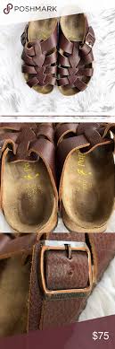 Birkenstock Papillio Leather Sandals Adorable Brown Leather