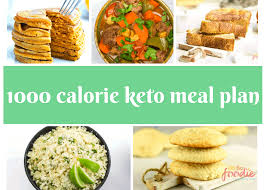 free 7 day 1000 calorie keto meal plan