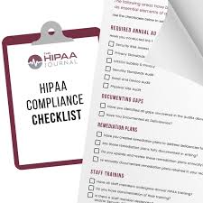 hipaa compliance checklist 2024